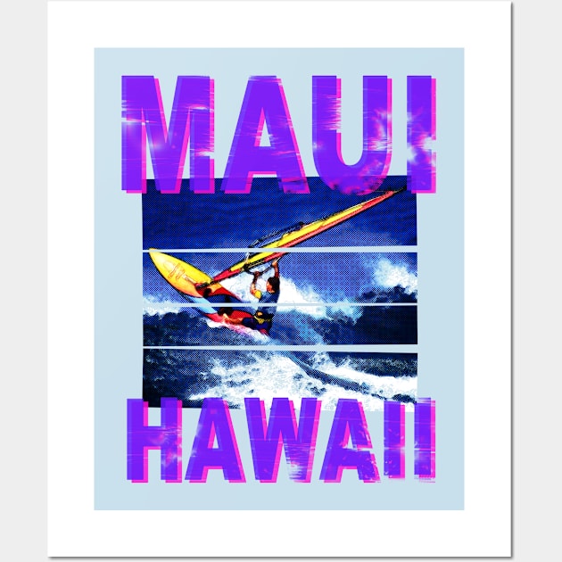 Surf Maui (Light Shirt) Wall Art by StonedWorks